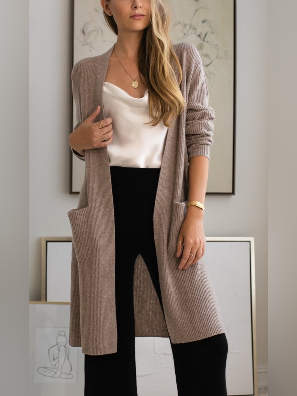 Ravella Winslet Cashmere Cardigan Coat